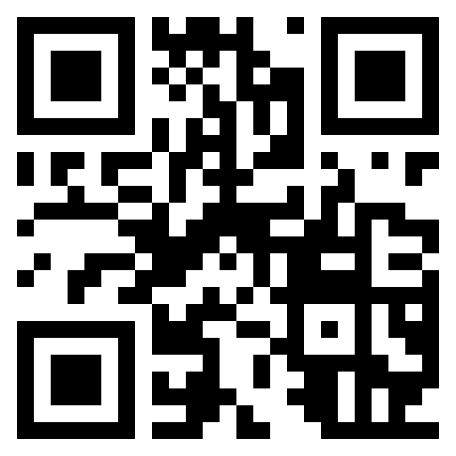 QR-code die naar de app stores leidt